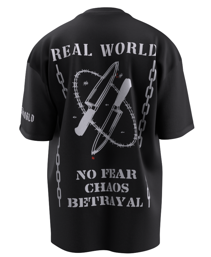 Real World Тениска Oversize - 004