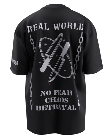 Real World Тениска Oversize - 004