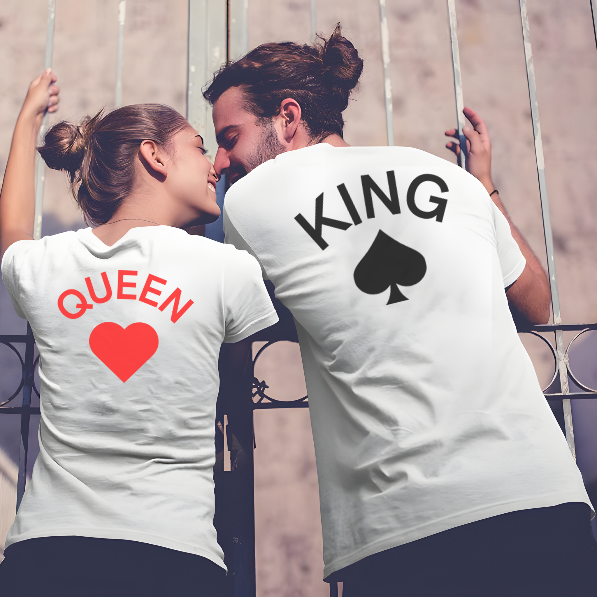 Комплект Унисекс Тениски: King & Queen