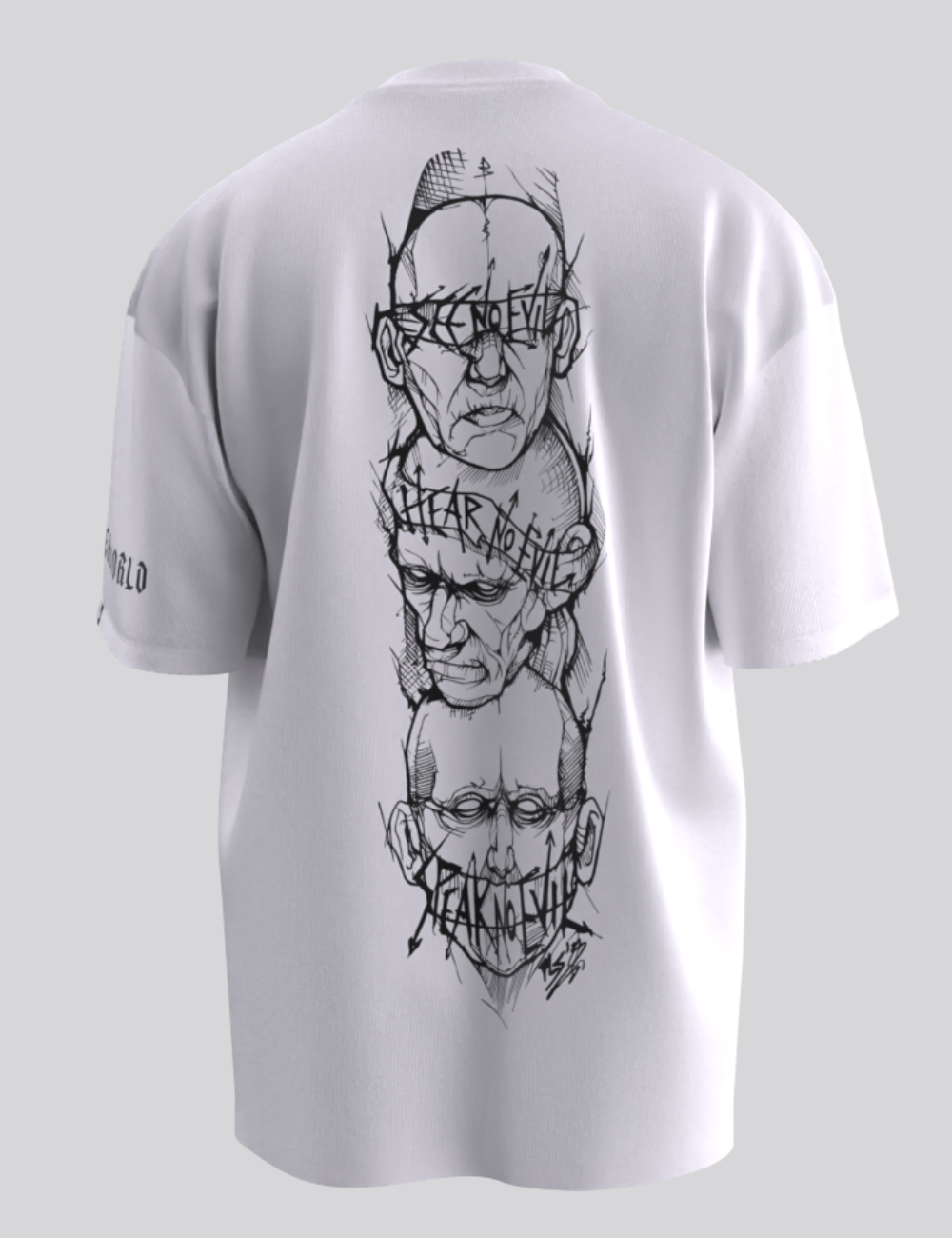 Real World Тениска Oversize - 026