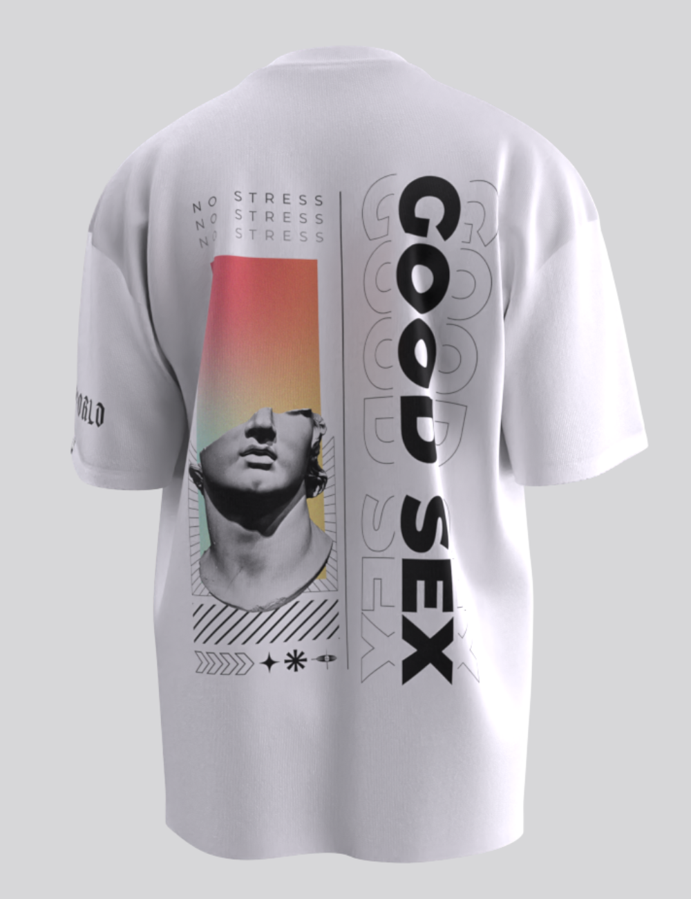 Real World Тениска Oversize - 013